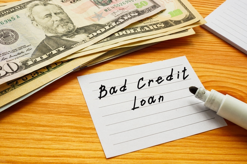 bad credit personal loan
